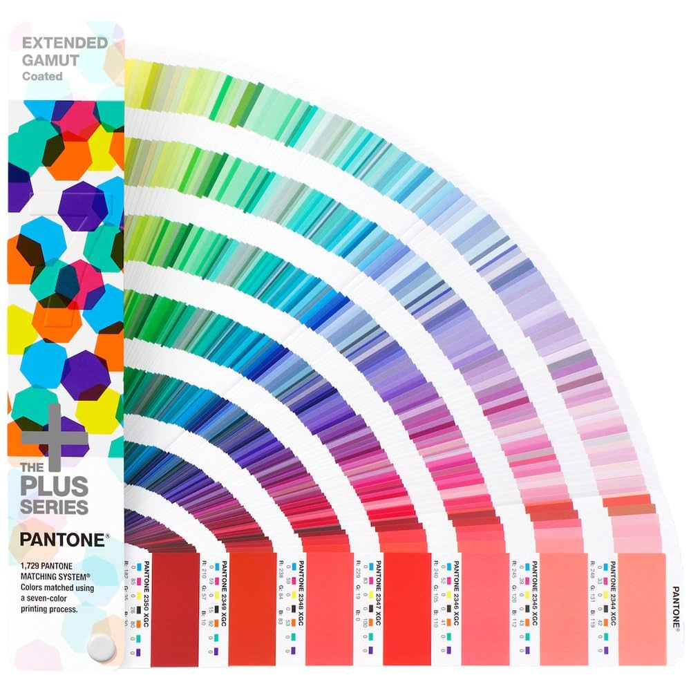 Pantone Plus Series Extended Gamut Guide GG7000 1,729 Spot